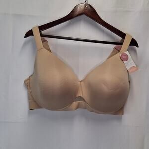 Lane Bryant Cacique Cafe Mocha Comfort Bliss Underwire Bra 42DDD NWT